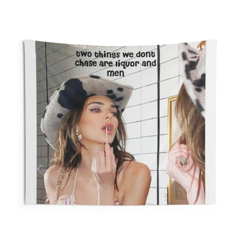 Kendall Jenner Quote Tapestry Wall Art