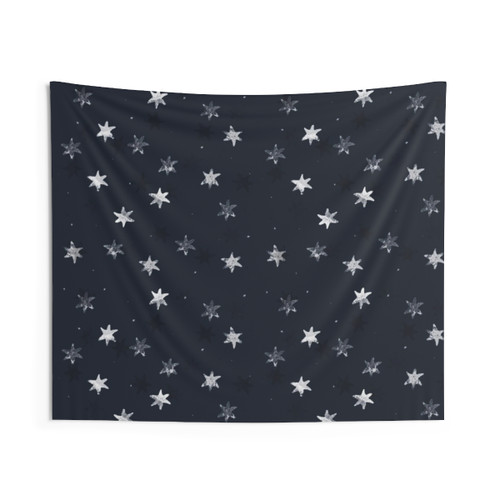 Stamped Star Night Sky Tapestry