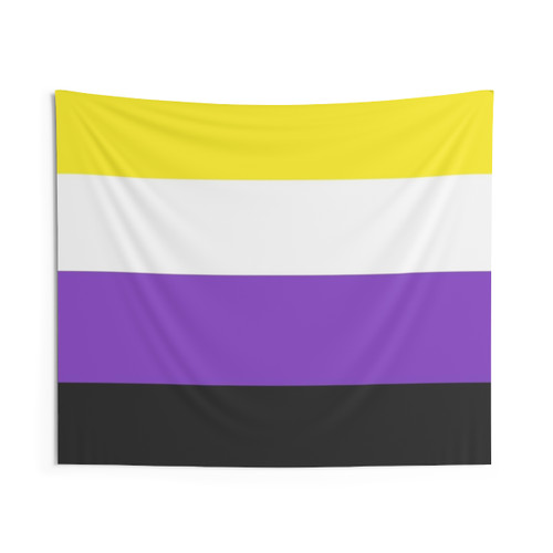 Non-Binary Pride Flag Tapestry