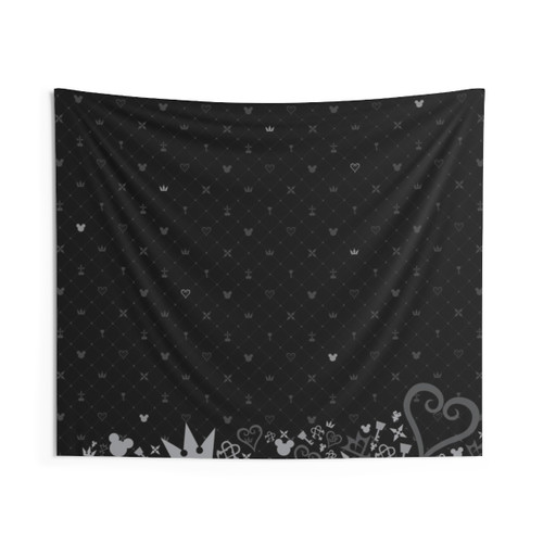 Kingdom Hearts Anime Tapestry Featuring Sora, Goofy & Donald