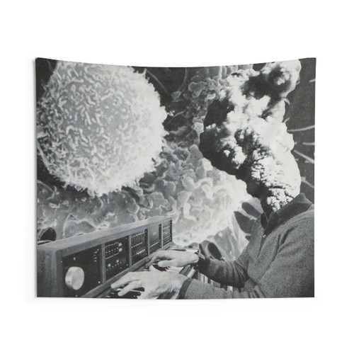 Fallout Maestro Retro Tapestry Wall Art