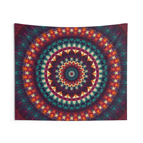 Colorful Mandala Tapestry Wall Hanging