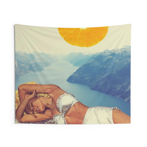 Vintage Vitamin Tapestry Art Print