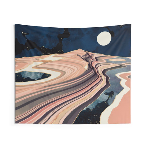 Desert Reflection Tapestry - Bohemian Wall Art