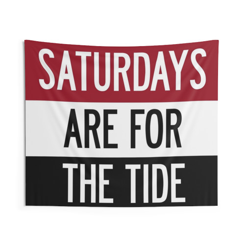 University of Alabama Tide Saturdays Tapestry