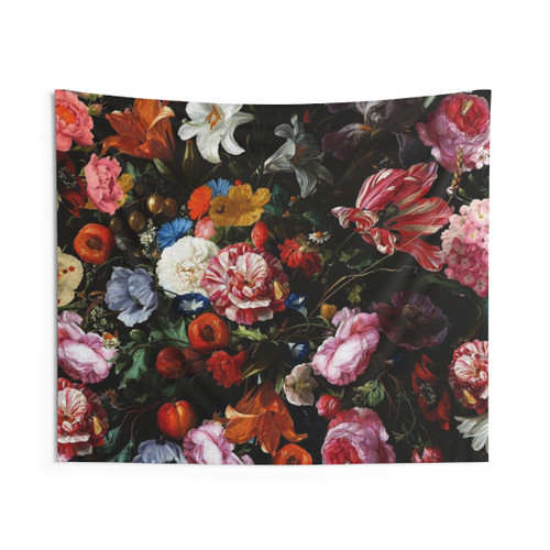 Botanical Night Garden Tapestry