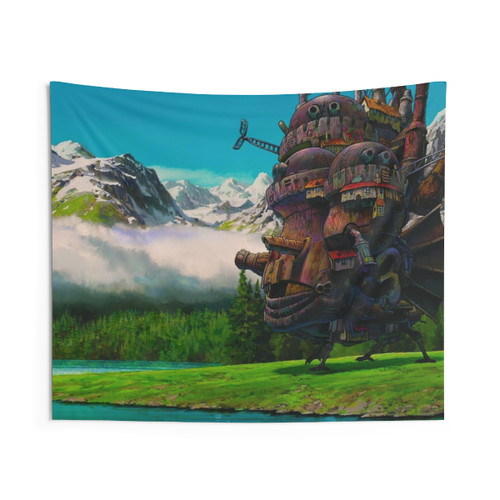 Howl's Moving Castle Anime Tapestry
