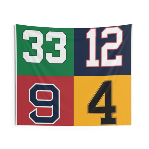 Boston Sports Legends Tapestry Wall Art