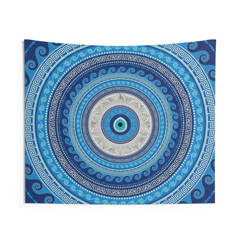 Greek Evil Eye Tapestry - Matiasma Ornament