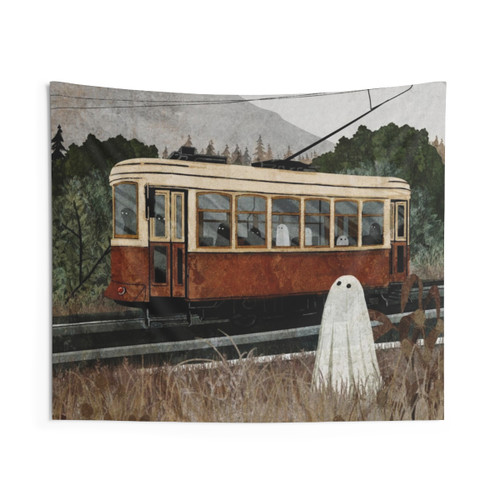 Captivating Ghost Tram Tapestry