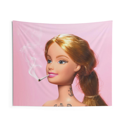 Doll Grown Up Tapestry Wall Hanging