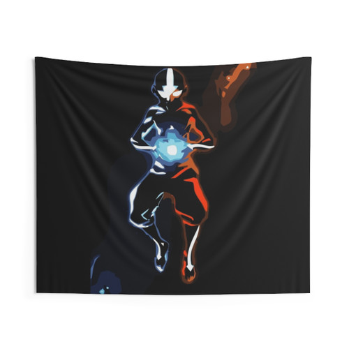 Positive and Negative Chakras Tapestry - Avatar the Last Airbender and Legend of Korra Inspired Art