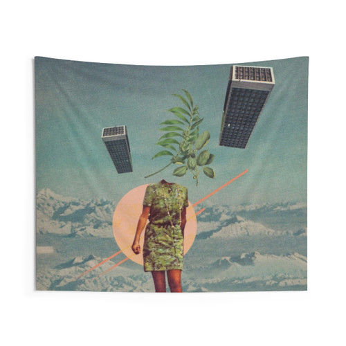 Vintage Collage Tapestry - Hello Gorgeous