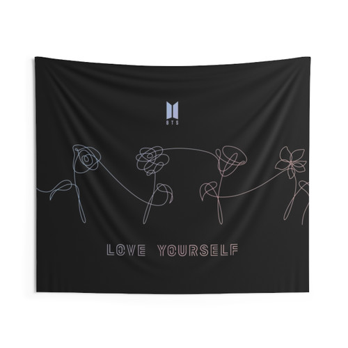 BTS Love Yourself Flower #1 Tapestry