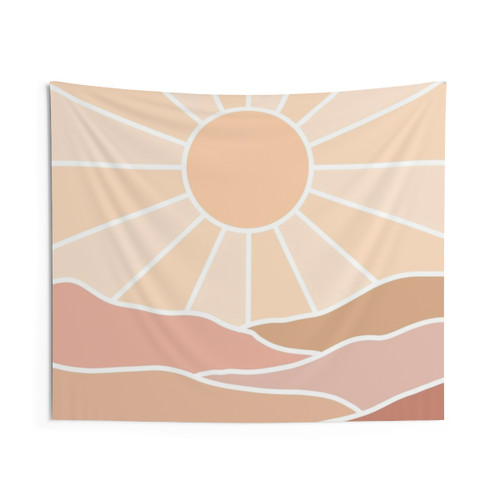 Colorful Summer Sunset Tapestry