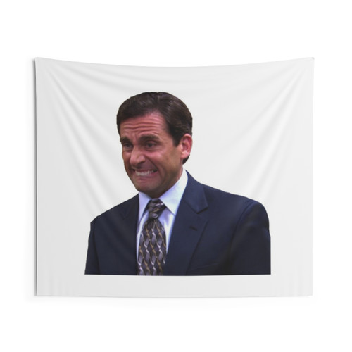 Crying Michael Scott Tapestry - Iconic Funny Moment from The Office