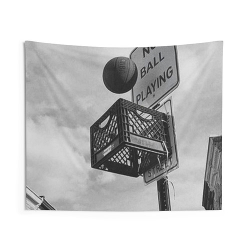Basketball Tapestry - Passion for the Game