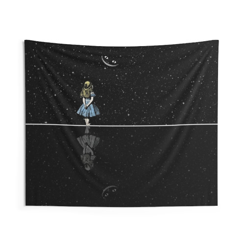 Alice in Wonderland Starry Night Tapestry