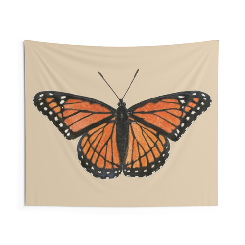 Monarch Butterfly Tapestry Wall Art