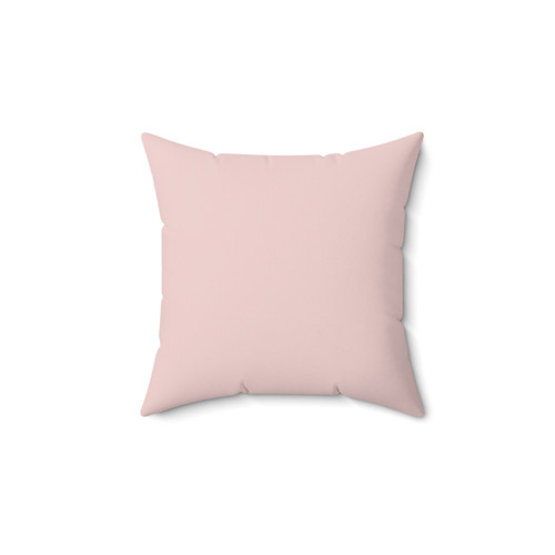 Blush Pink Solid Decorative Pillow