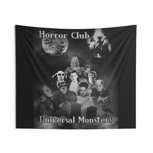 Universal Monsters Horror Club Tapestry