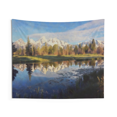 Wyoming Grand Teton National Park Landscape Tapestry