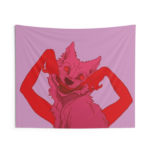 Happiness Surreal Tapestry by purkissaART