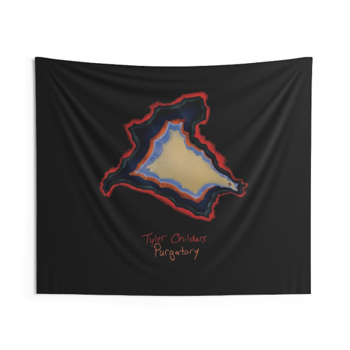 Vintage Country Tapestry Featuring Cute Squire Purgatory Design