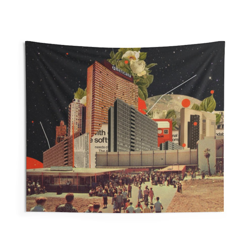 Retro Software Road Tapestry