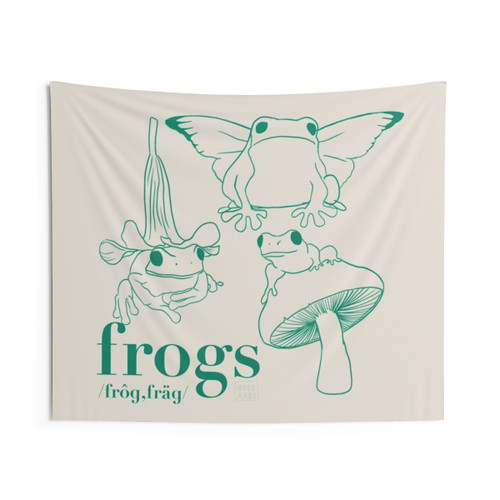 Frogs Tapestry - Enchanting Home Decor