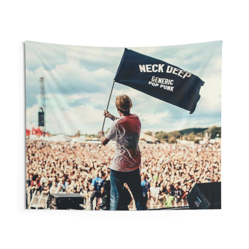 Neck Deep Pop Punk Band Tapestry