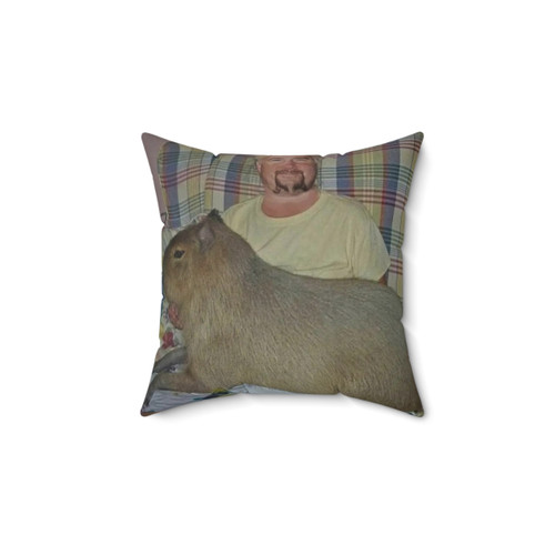Guy Fieri Capybara Decorative Pillow
