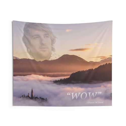 Owen Wilson Quote Tapestry - Inspirational Wall Hanging