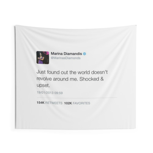 Marina and the Diamonds Tweet Tapestry