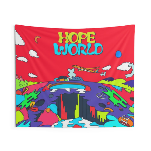 J-Hope Hope World Album Art Tapestry