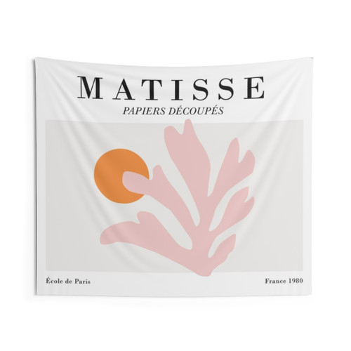 Matisse Tapestry - Colorful Pastel Art Print