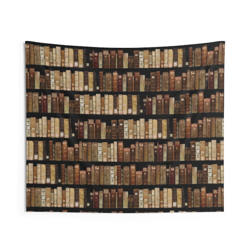 Medieval Manuscripts Bookshelf Tapestry