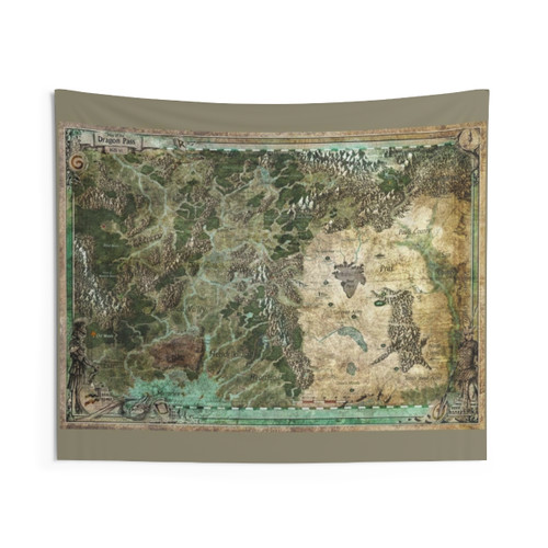 Dragon Pass Tapestry by Olivier Sanfilipo