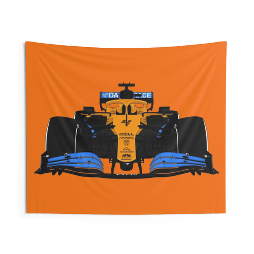 F1 Car Tapestry - Premium Motorsports Wall Hanging