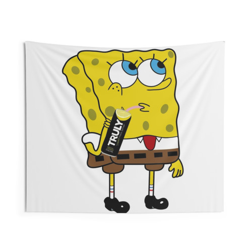 Spongebob Themed Tapestry for College Dorm or Room Decor
