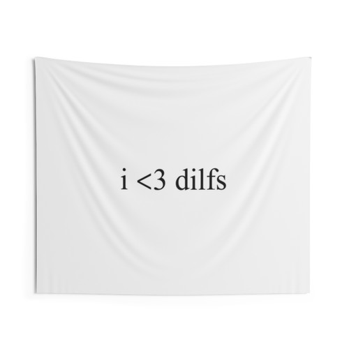 I Heart DILFS Print Tapestry
