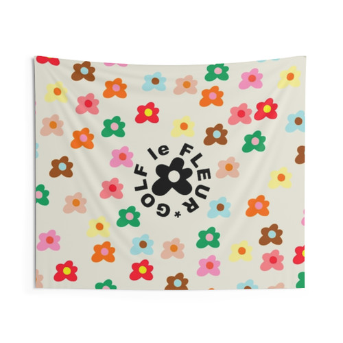 Golf Le Fleur Flowers Tapestry