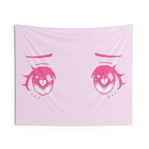 Galaxy Eyes Tapestry - Cosmic and Celestial Anime-Inspired Wall Art