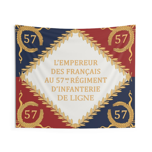 Napoleonic French 57th Infantry Line Regiment Tapestry
