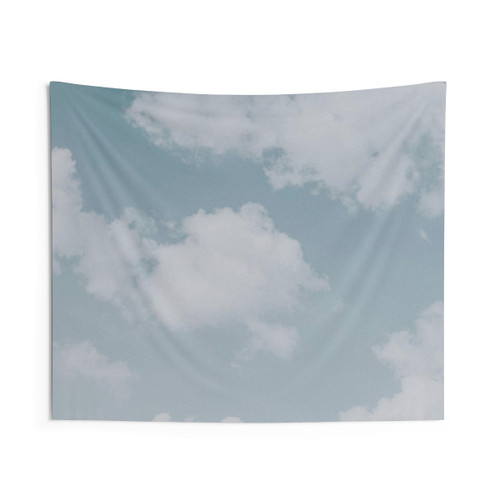 Summer Clouds II Tapestry - Peaceful Landscape Wall Art