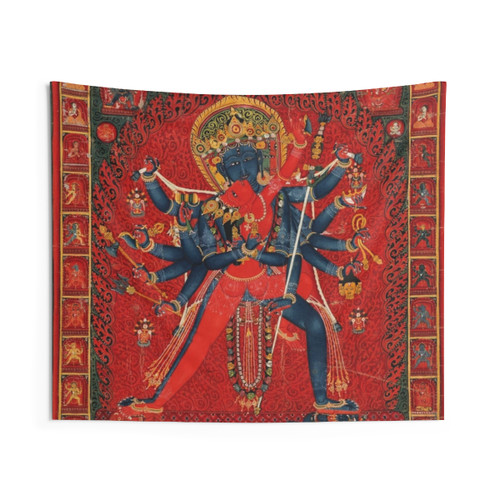 Chakrasamvara & Vajravarahi Buddhist Mandala Tapestry