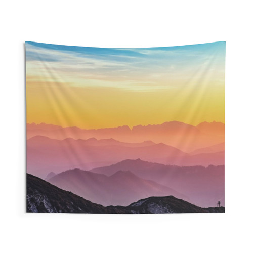Pastel Skies Tapestry Wall Hanging