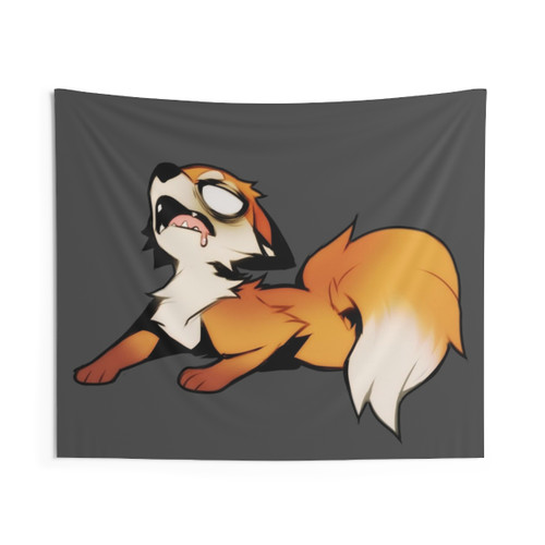 Cute Furry Fox Tapestry