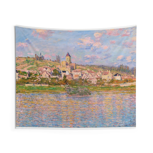 Vintage Impressionist Tapestry by Claude Monet