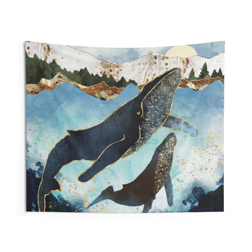 Watercolor Bond V Tapestry